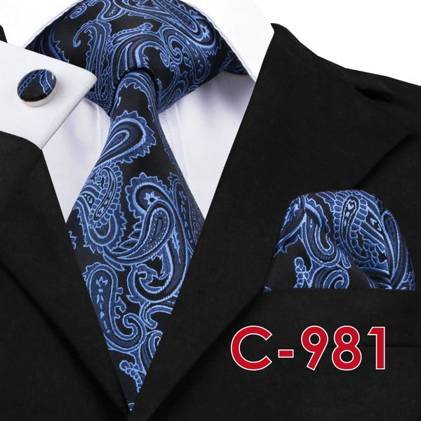 Silk Neck Tie Set