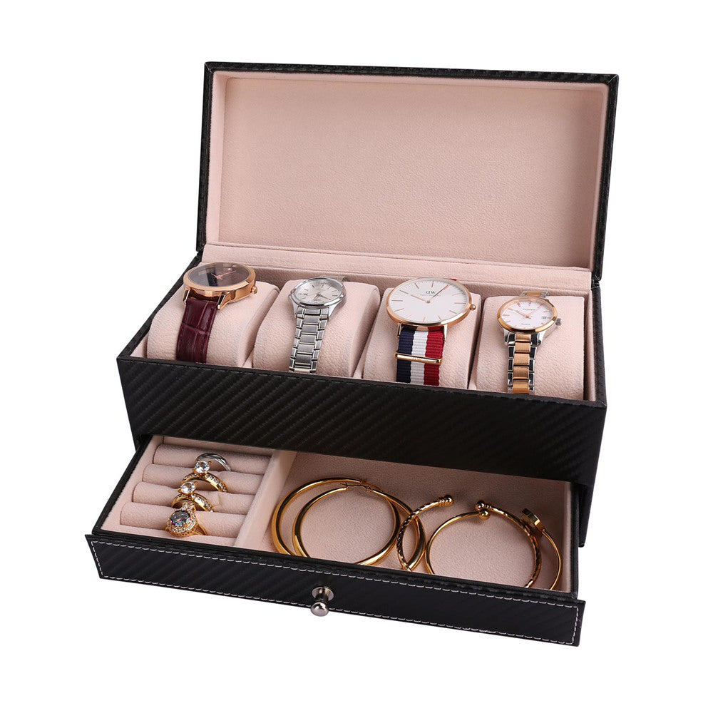 Watch and Jewelry Organizer Box