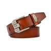 Leather pin buckle belt