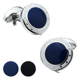 Blue & Black silver Cufflinks
