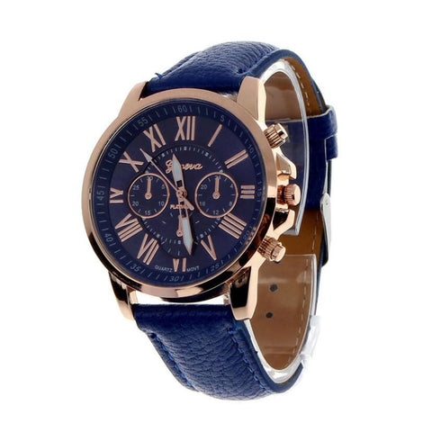 Gold Montre Homme Men Luxury Quartz Watch