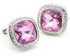 Romance Purple Crystal Cufflinks