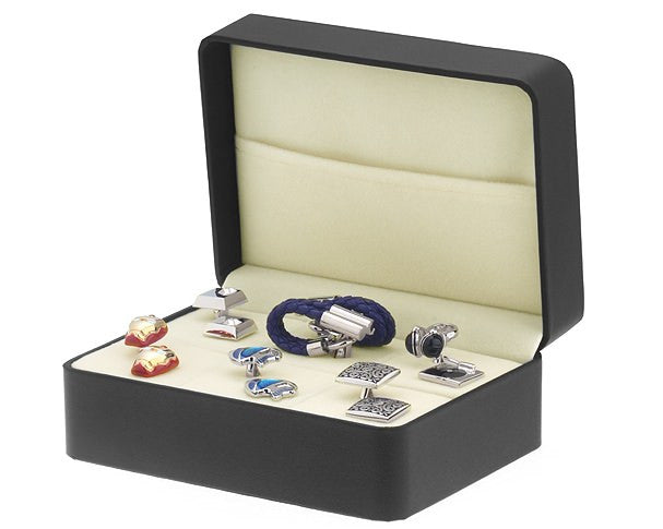 Cufflink storage box for 12 cufflinks