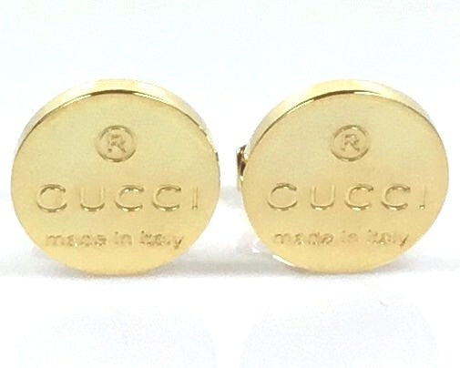 Gucci inspired gold plated cufflinks